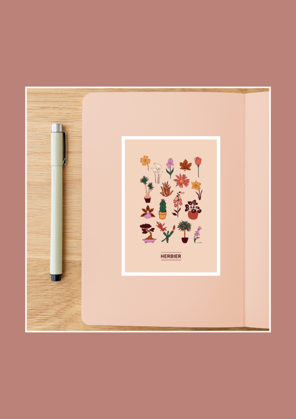 Herbier Affiche A3 A4 Carte postale – Image 5