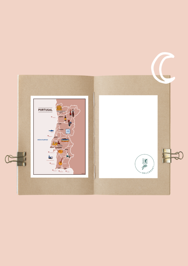 Au cœur du Portugal Affiche A3 A4 Carte postale – Image 4