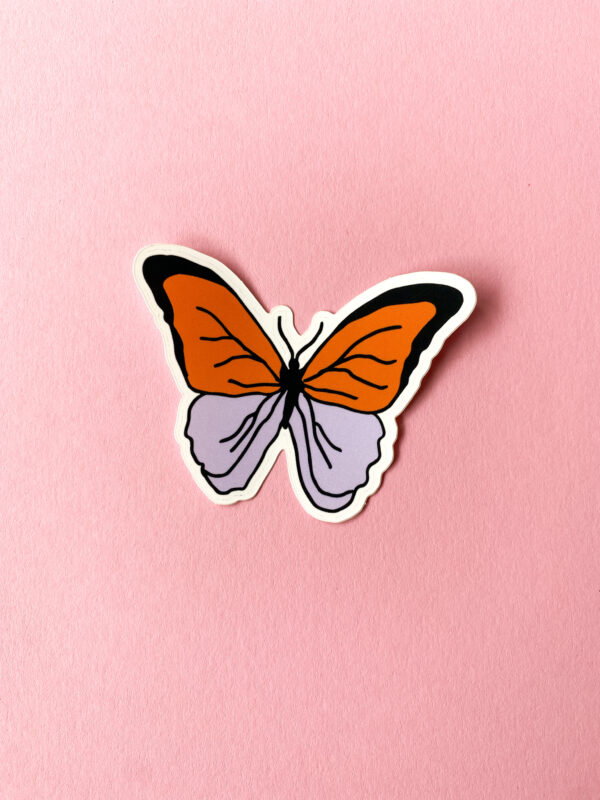 Sticker autocollant motif papillon – Image 6
