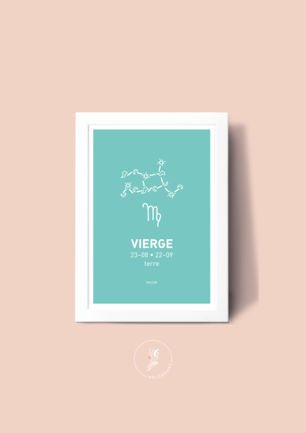 Vierge Affiche A3 Carte postale