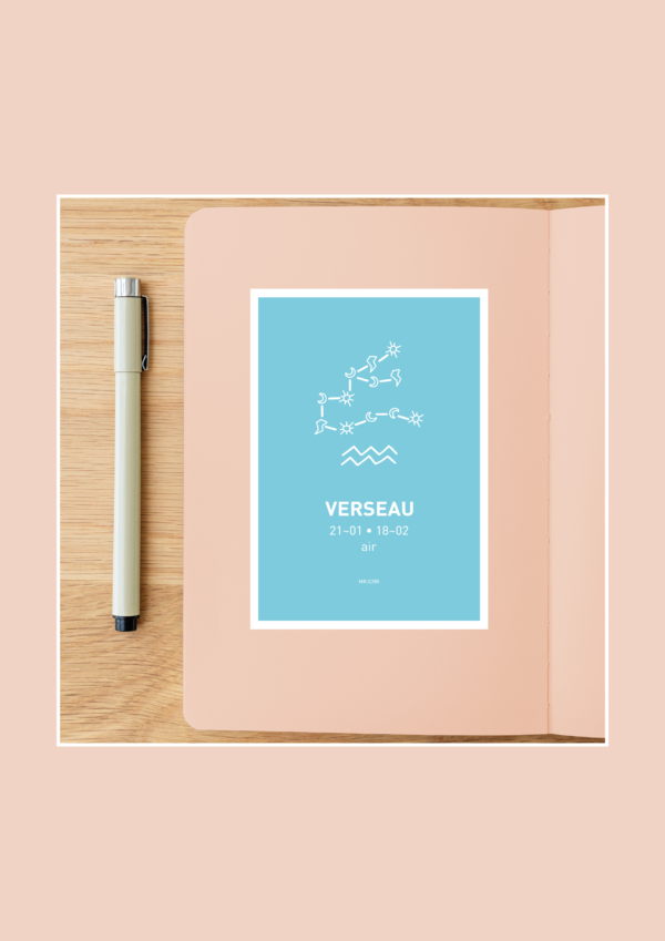 Verseau Affiche A3 Carte postale – Image 5