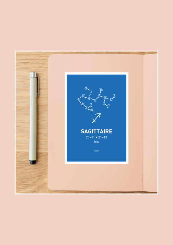 Sagittaire Affiche A3 Carte postale – Image 5