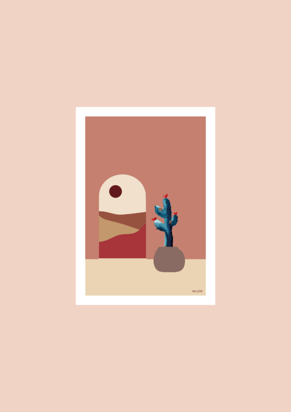 Illustration Love or confusion A3 A5 Carte postale – Image 2