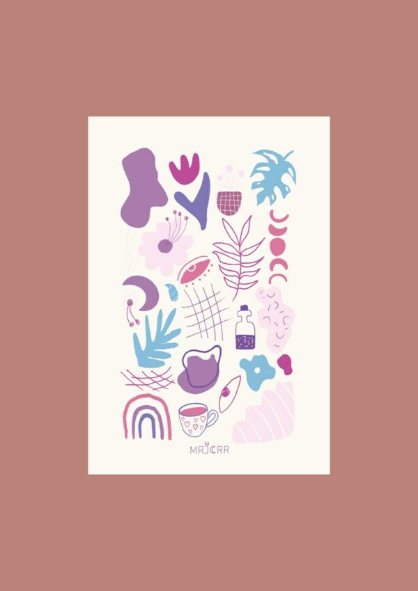 Illustration numero 1 Carte postale – Image 2