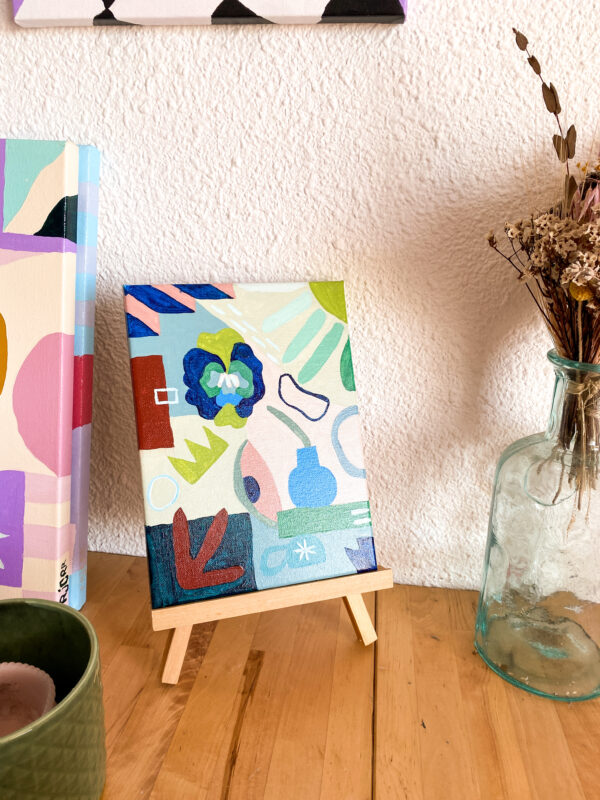 Peinture acrylique sur toile, œuvre originale, modèle unique – Image 5