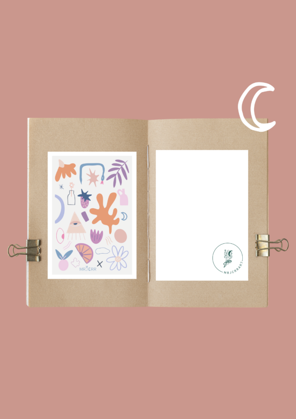 Illustration numero 3 Carte postale – Image 2