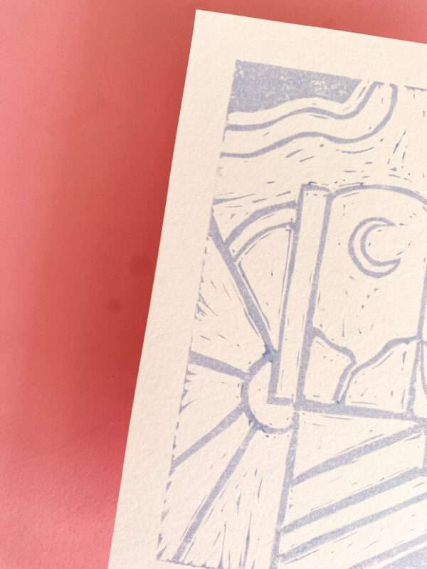Gravure paysage lunaire – Image 3