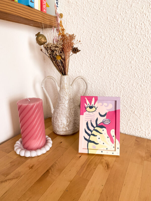 Peinture acrylique sur cadre, œuvre originale, modèle unique – Image 5