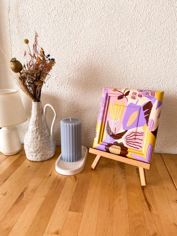 Peinture acrylique sur cadre, œuvre originale, modèle unique – Image 6
