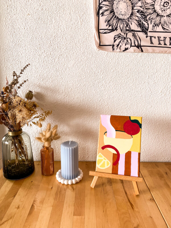 Peinture acrylique sur toile, œuvre originale, modèle unique – Image 4