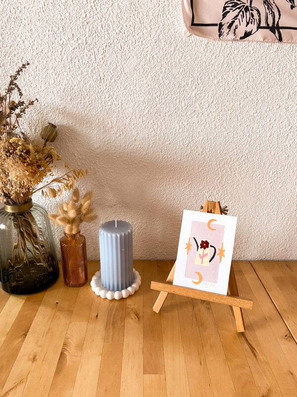 Peinture acrylique sur papier, œuvre originale, modèle unique – Image 3