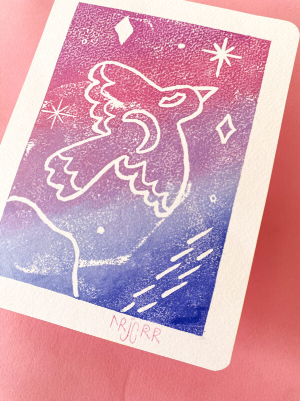 Gravure l'oiseau – Image 2