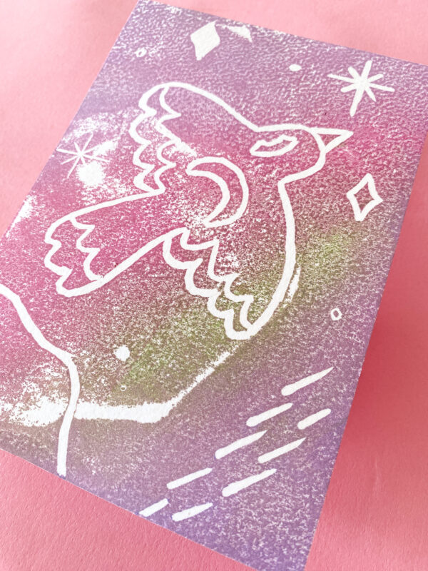 Gravure l'oiseau – Image 2