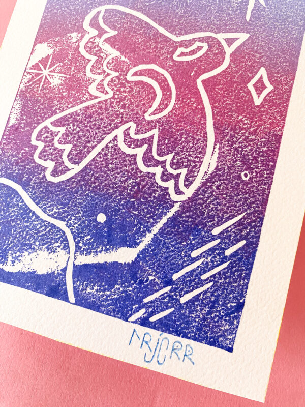 Gravure l'oiseau – Image 2
