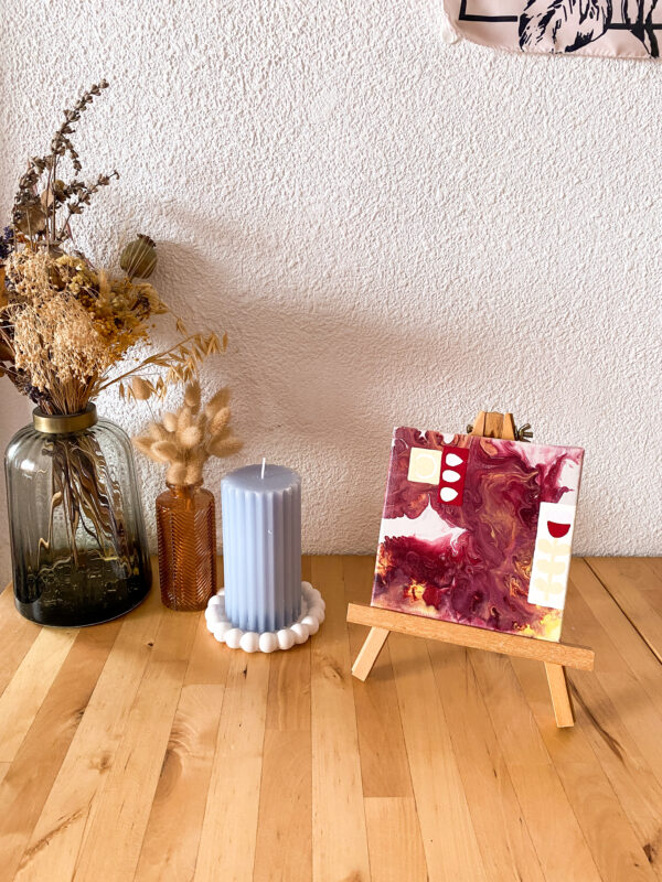 Peinture acrylique sur toile, œuvre originale, modèle unique – Image 6