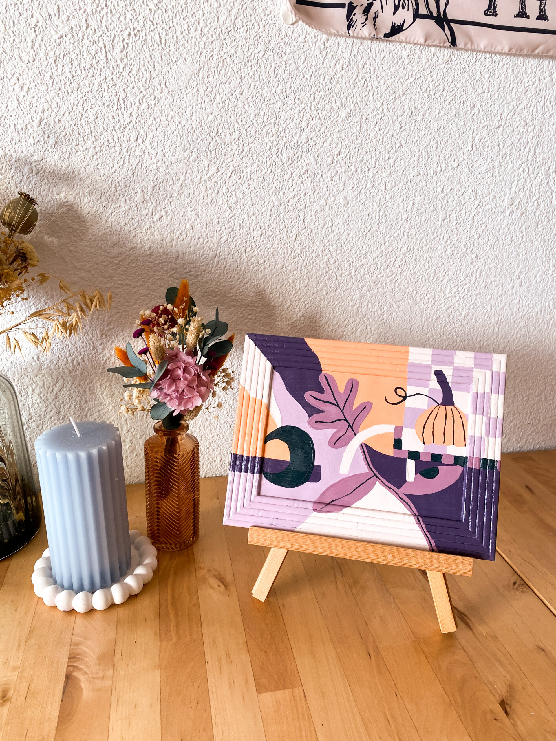 Peinture acrylique sur cadre, œuvre originale, modèle unique – Image 5