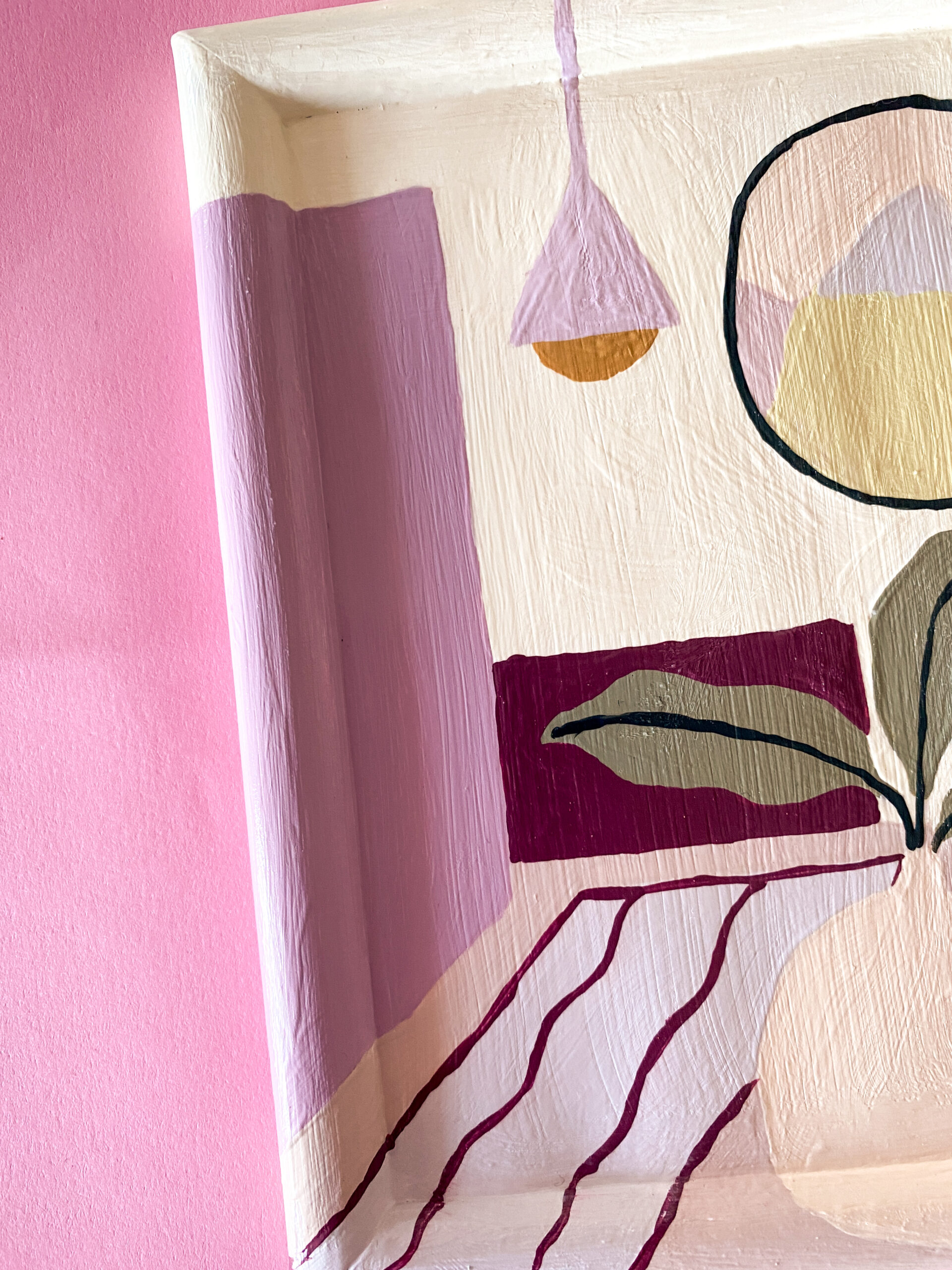 Peinture acrylique sur cadre, œuvre originale, modèle unique – Image 3