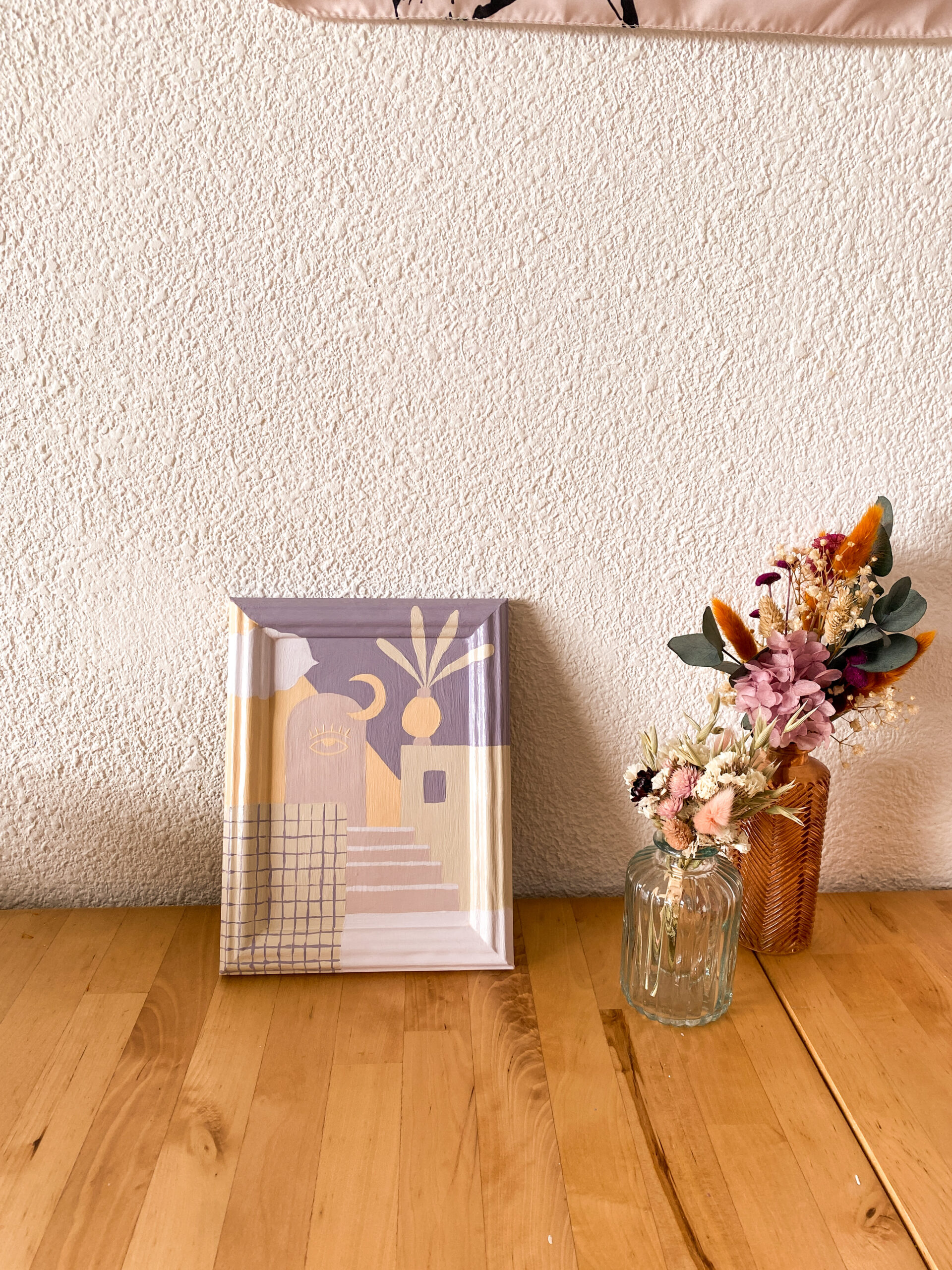 Peinture acrylique sur toile, œuvre originale, modèle unique – Image 6