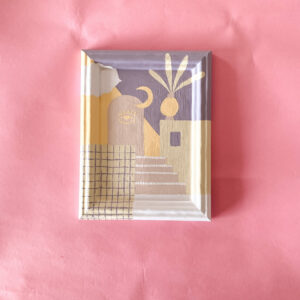 Peinture acrylique sur toile, œuvre originale, modèle unique