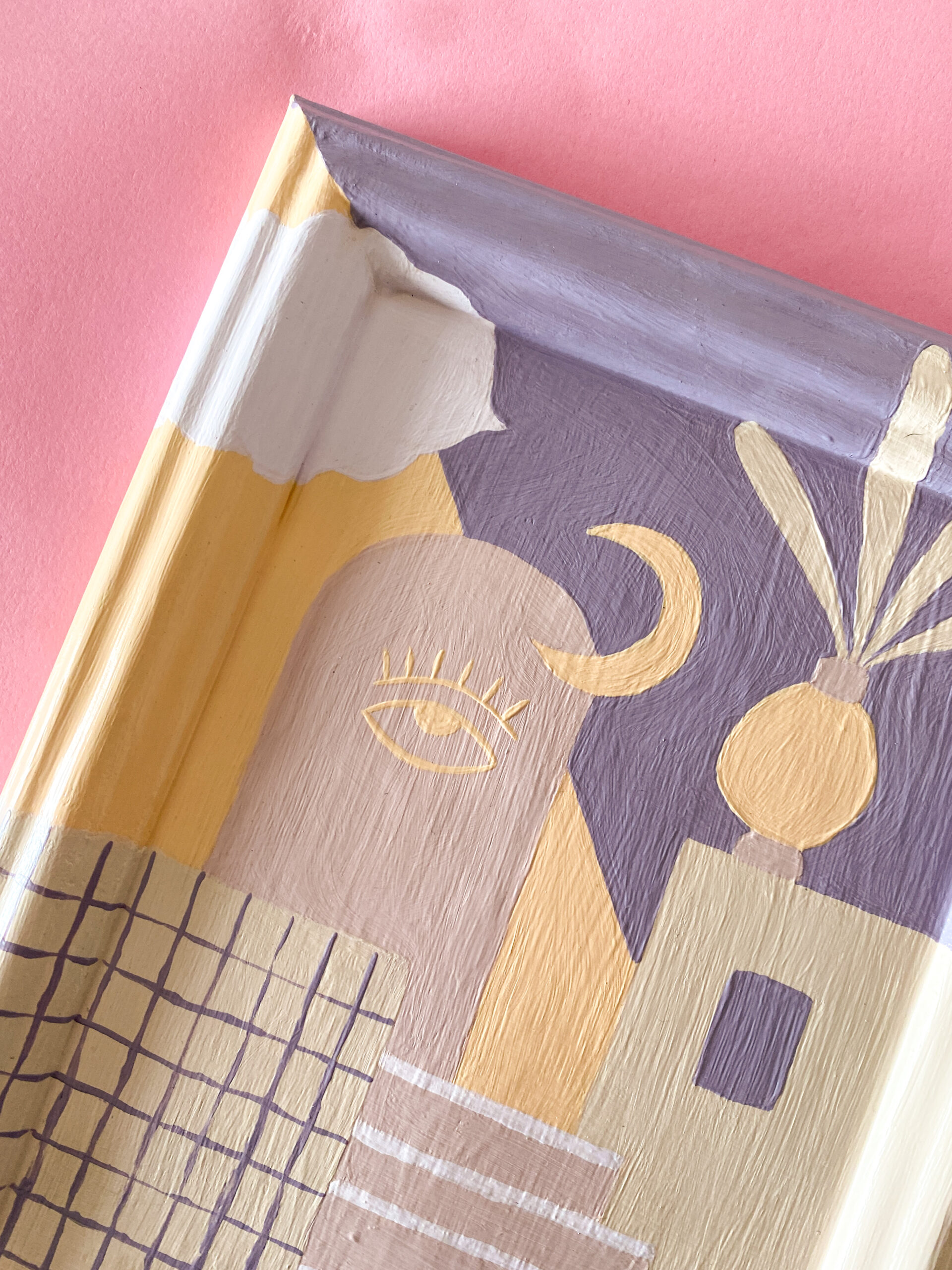 Peinture acrylique sur toile, œuvre originale, modèle unique – Image 2